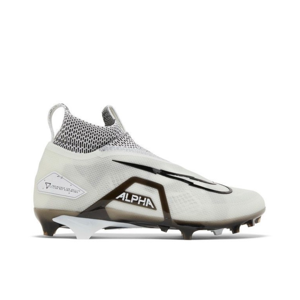 Nike Alpha Menace Elite 3 White Grey Black Football Men's Size 11 $200